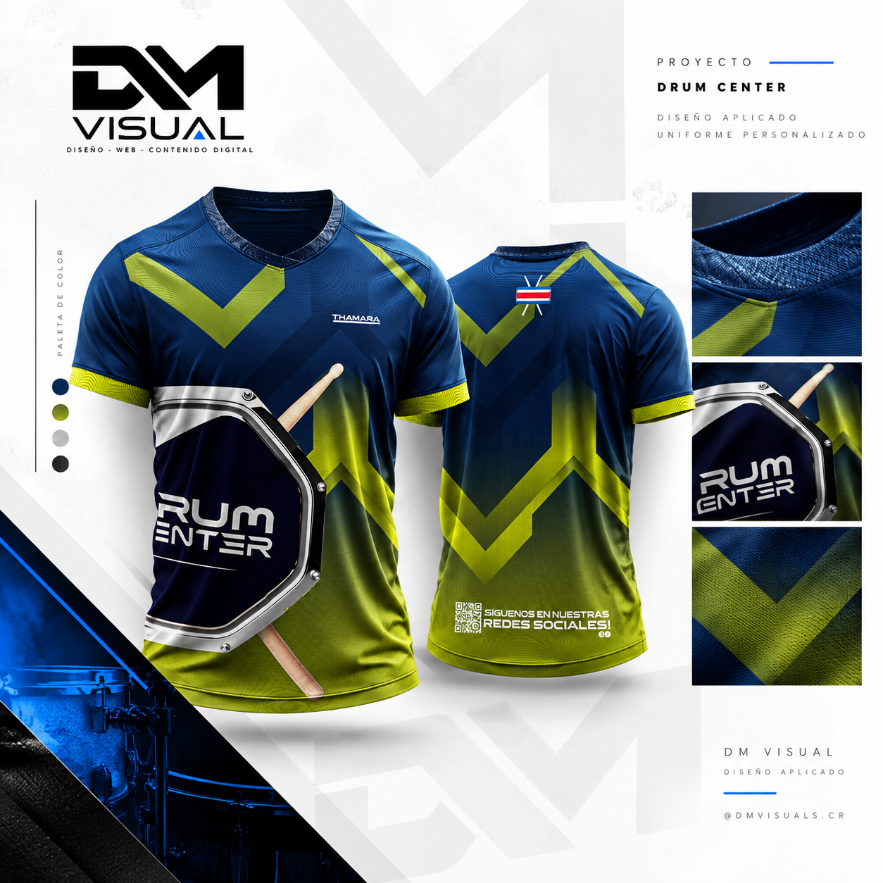 Diseños full print para camisetas realizados por DM Visual