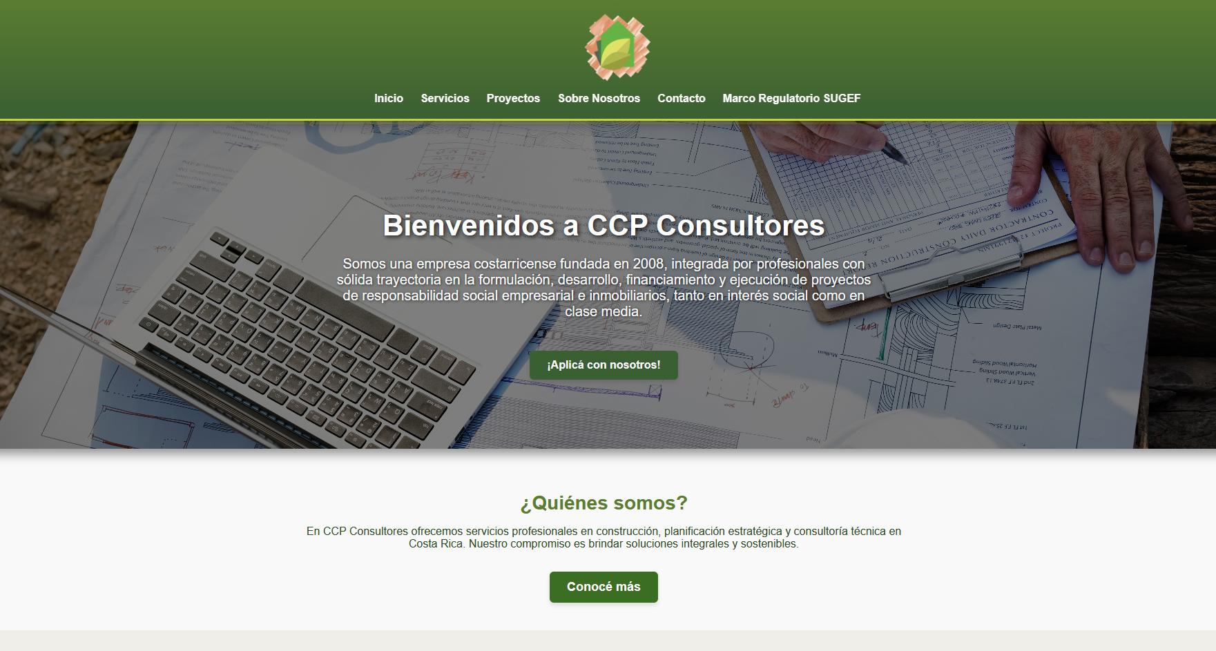 Sitio web CCP Consultores